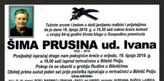 ŠIMA PRUSINA 1935 – 2019