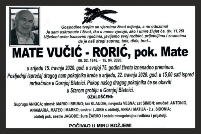 Mate vucic roric