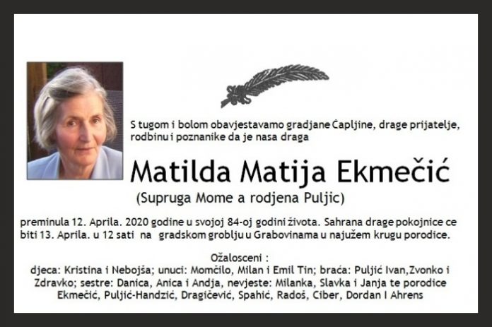Matilda ekmecic