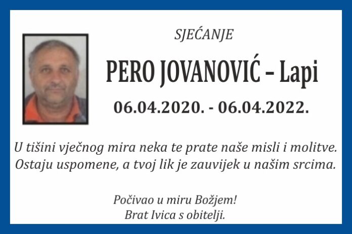 Pero jovanovic lapi 2022