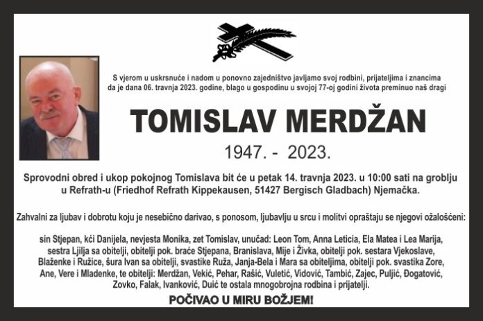 Tomislav Merdžan1