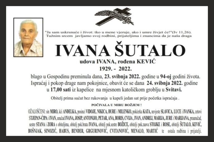 Ivana sutalo