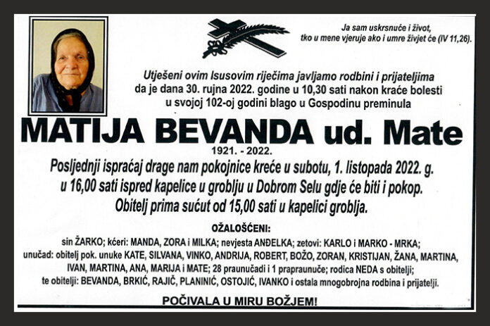Matija-Bevanda