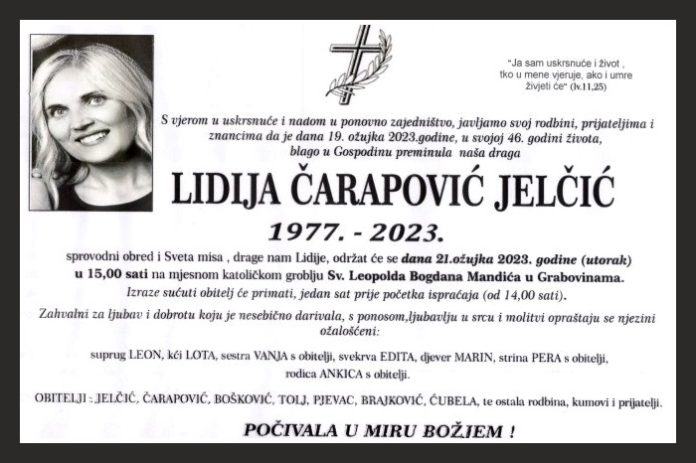Lidija Carapovic Jelcic