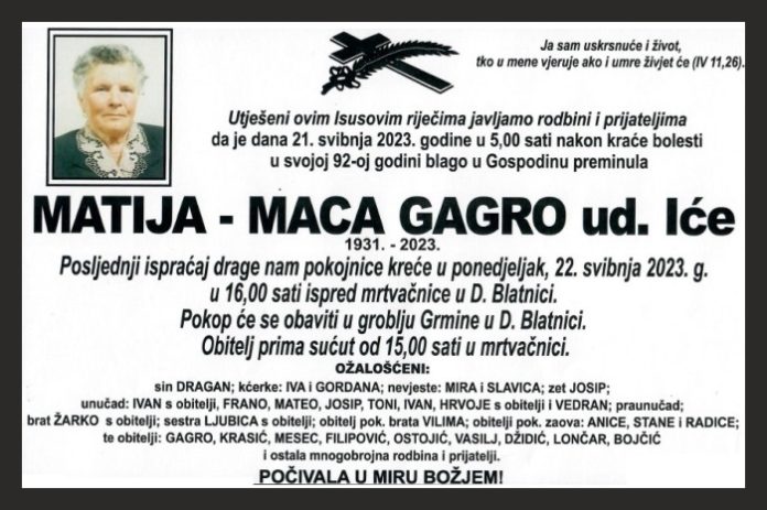 Matija Maca Gagro