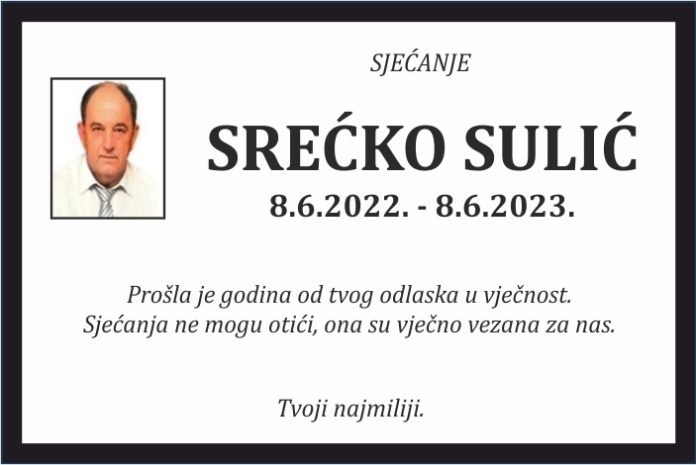 Srecko Sulic 2023