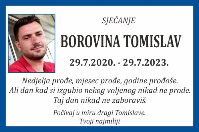 Borovina tomislav 2023