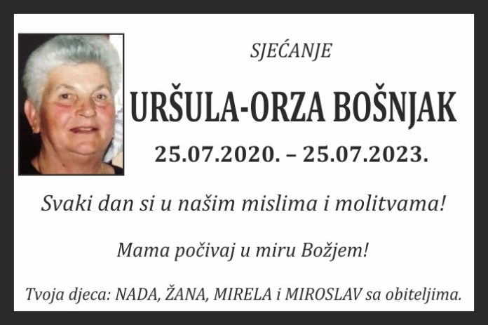 Ursula Orza Bosnjak 2023