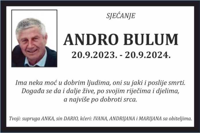 Andro Bulum 2024