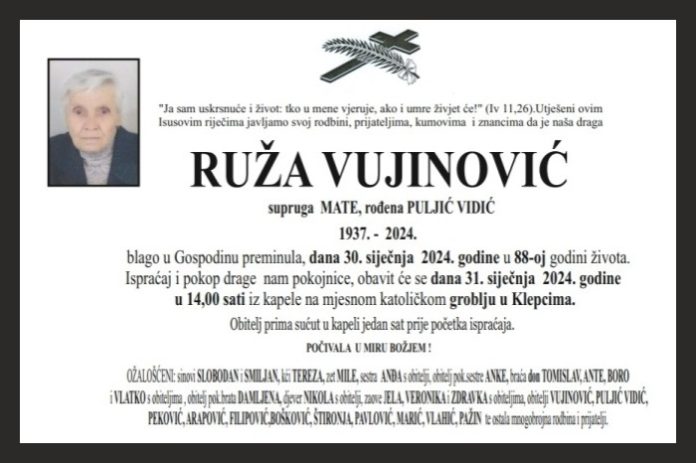 Ruza Vujnovic
