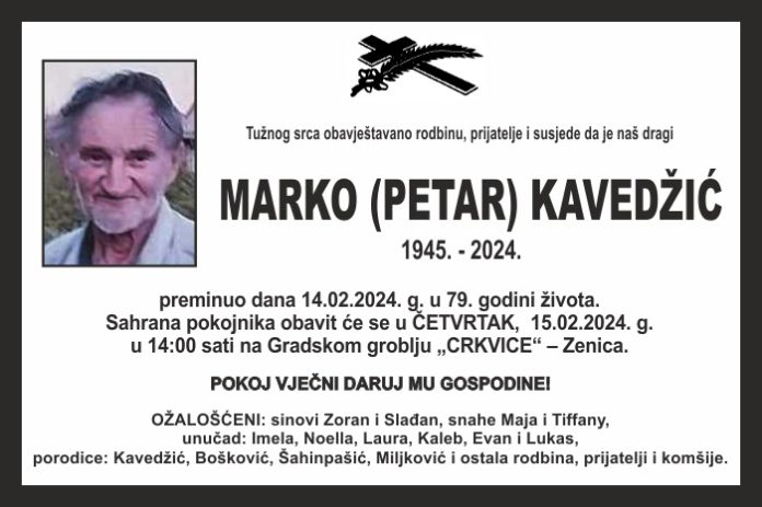 Marko Kavedzic