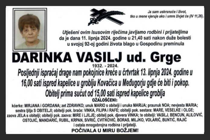 Darinka Vasilj
