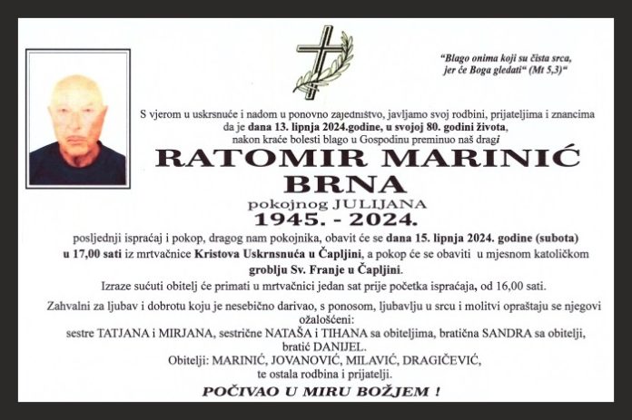 Ratomir Marinic brna