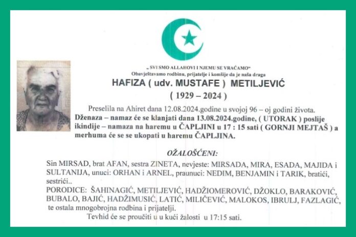 Hafiza Metiljevic