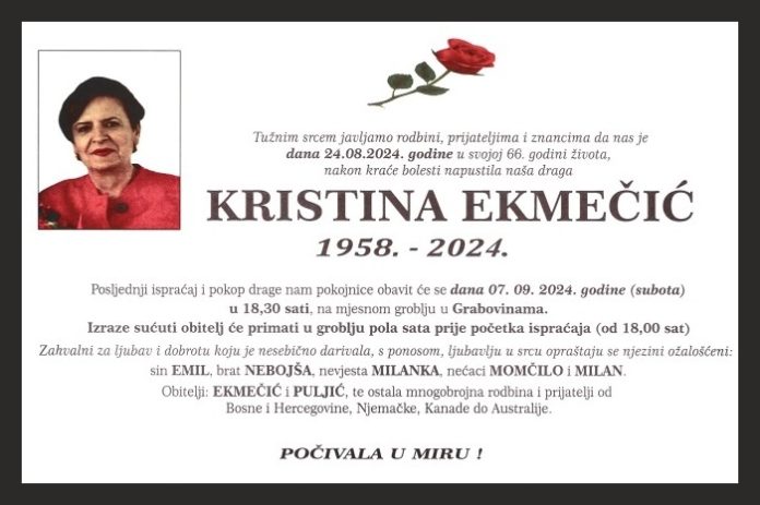 Kristina Ekmecic