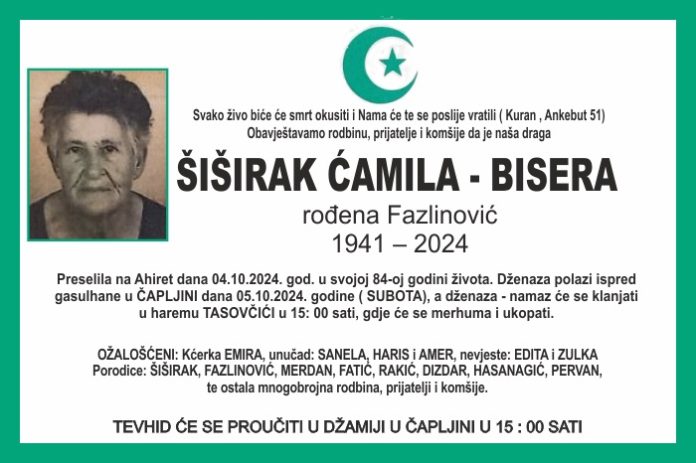 Sisirak Camila