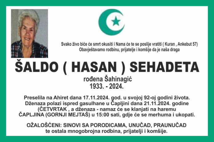 Saldo Sehadeta