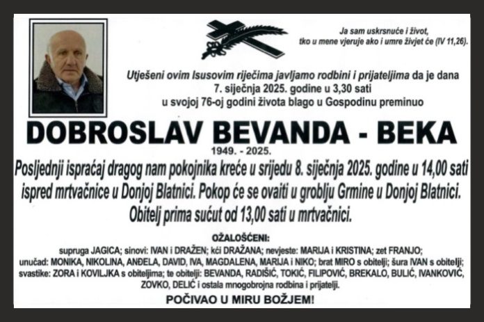 Dobroslav Bevanda Bekan