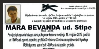 MARA BEVANDA 1938 – 2025