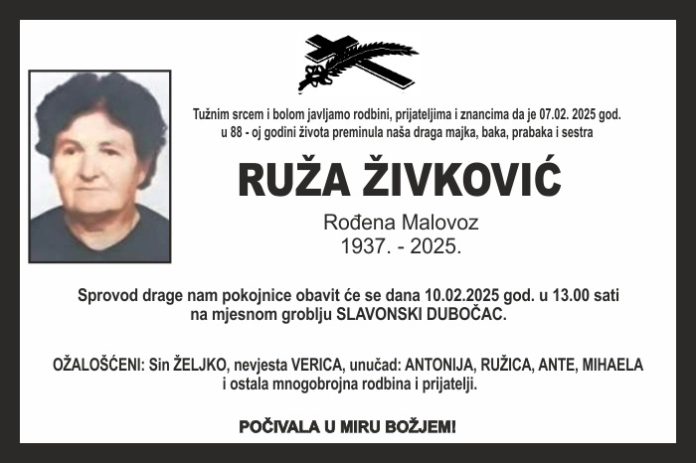 Ruza Zivkovic