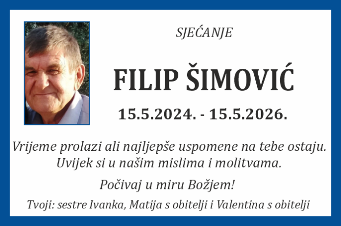 Filip simovic sjecanje 26