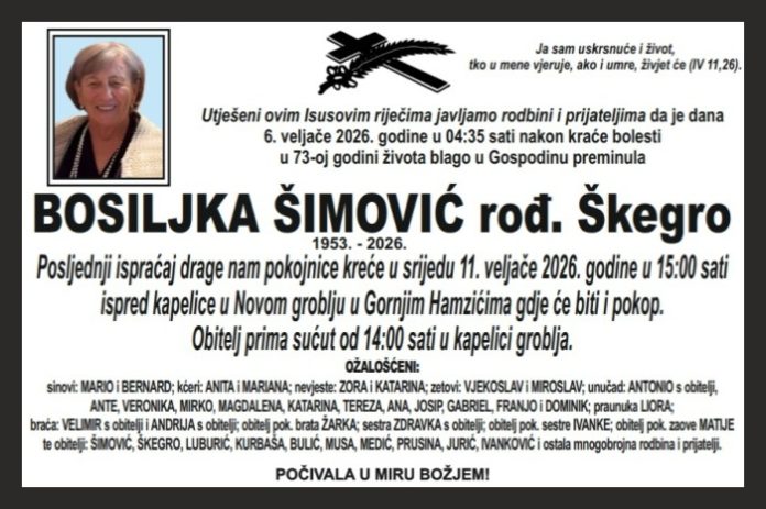 Bosiljka Simovic