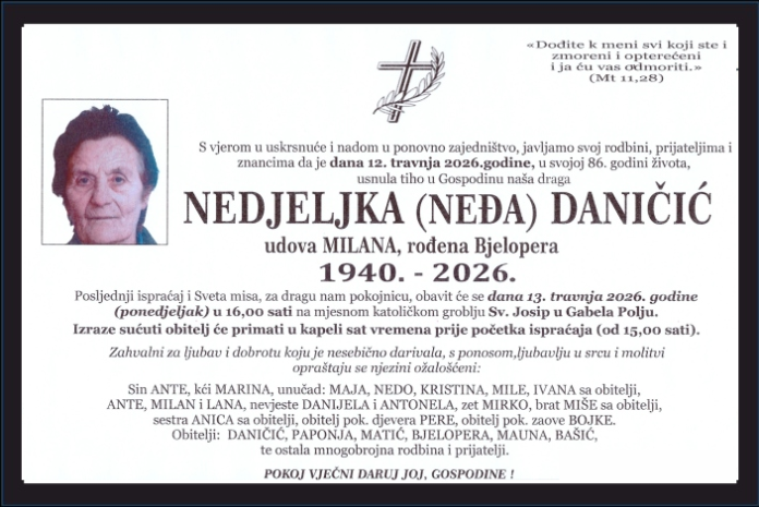 Nedjeljka Danicic