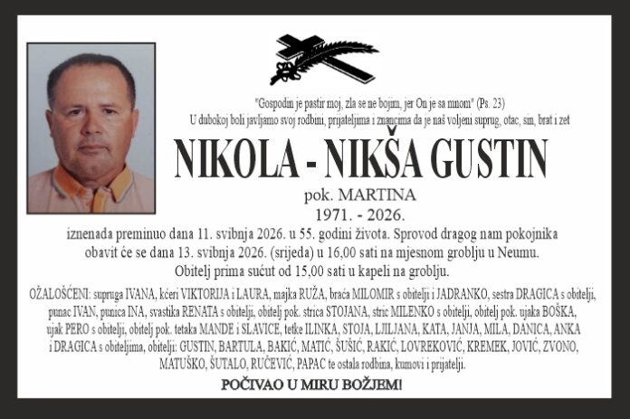 Nikola niksa gustin