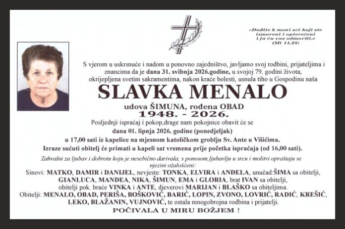 Slavka Menalo