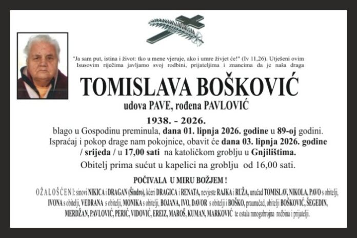 Tomislava Boskovic