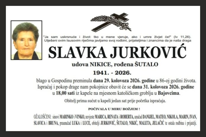 Slavka Jurkovic