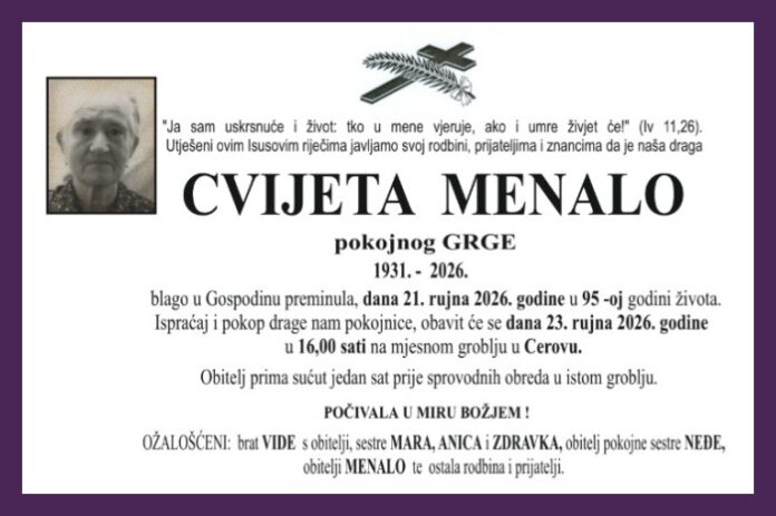 Cvijeta Menalo