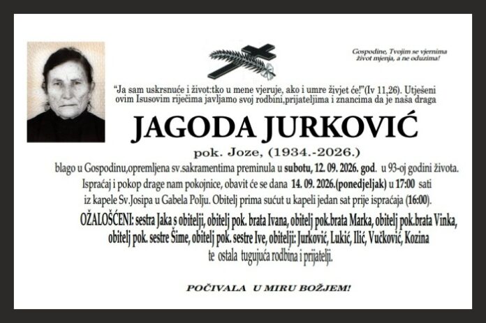 Jagoda Jurkovic