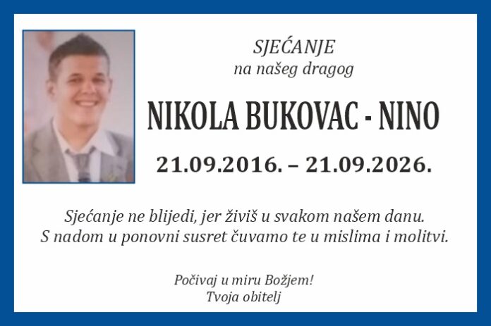 Nikola Bukovac nino 26