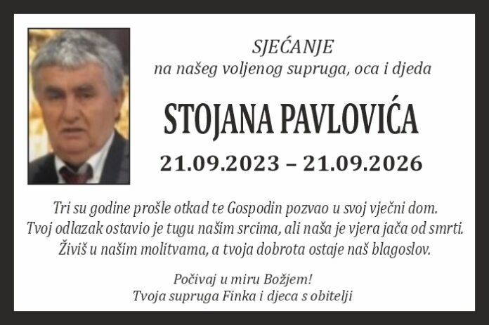 Stojan Pavlovic sjecanje 26