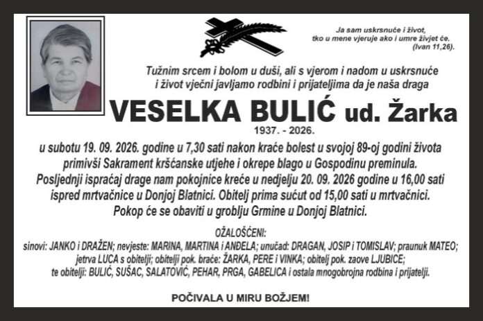 Veselka Bulic