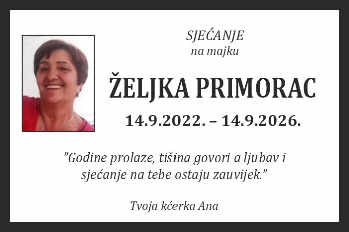 Zeljka Primorac 2026