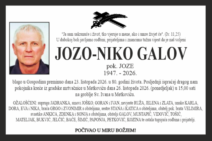 Jozo Niko Galov