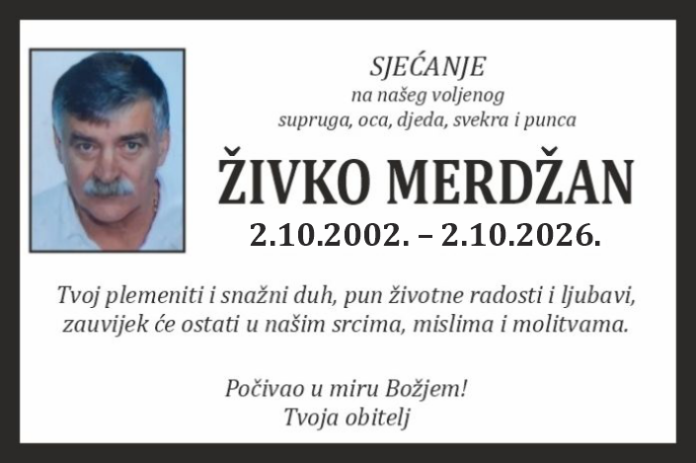 Zivko merdzan 2026
